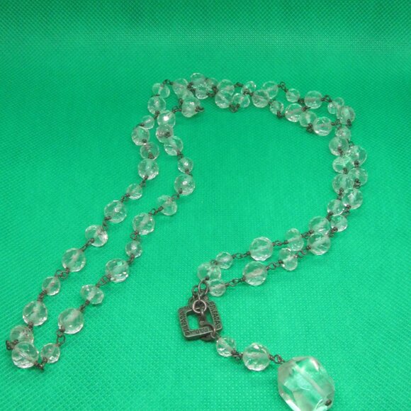 Silpada N1503 Clear Crystal Beaded Necklace - Picture 4 of 4